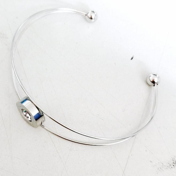 Special Character Bracelet with Removable Zircon