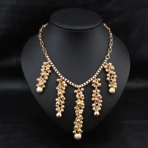 Fashion Alloy Short Jewelry Ccb Bead Necklace