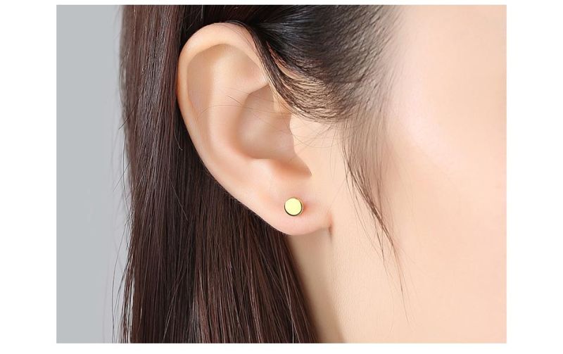Classic Silver Ear Studs Belly Piercings Fashion Jewellery