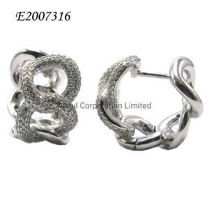 High Quality/ 925 Silver /CZ Stone /Factory Earring Fashion Jewelry /