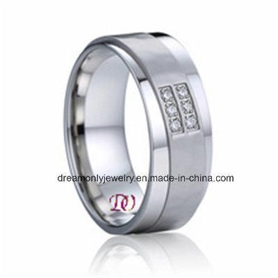 Hammered Ring Steel Ring for Men and Women