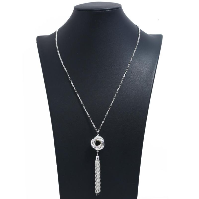 Women Layered Design Alloy Electroplate Custome Love Necklace