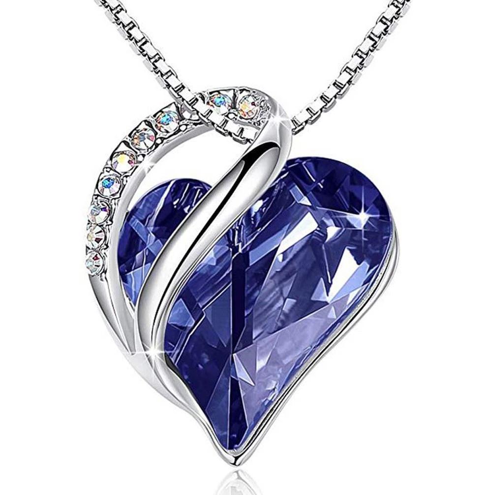 Fine Heart Shaped Pendant Necklace Fashion Jewelry for Girlfriend