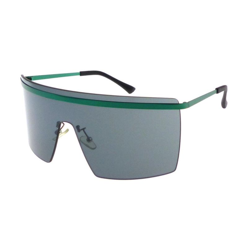 2021 High Quality Metal Fashion Style The Cylindrical Lens Sunglasses