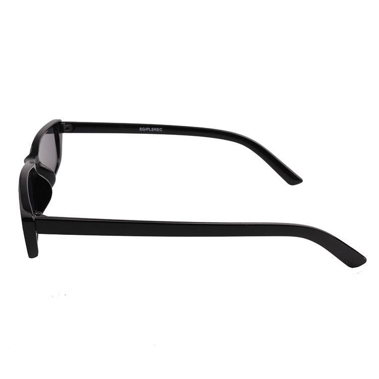 Squared Frame UV Protect Dark Color Fashion Sunglasses Unisex