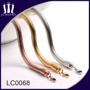 Fashion Jewelry Round Snake Chain Necklace for Handbag