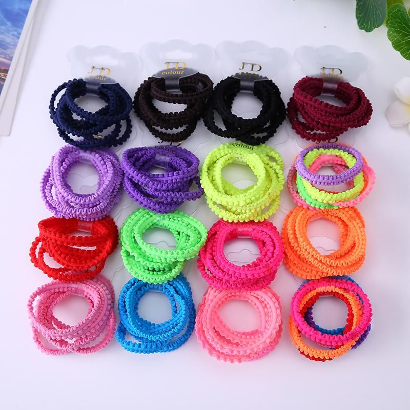 Multicolor Elastic Fashion Durable Girl Kids Tie Rope Hair Band