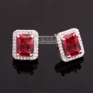 Wholesale Fashional 925 Sterling Silver Jewelry with Ruby Stone
