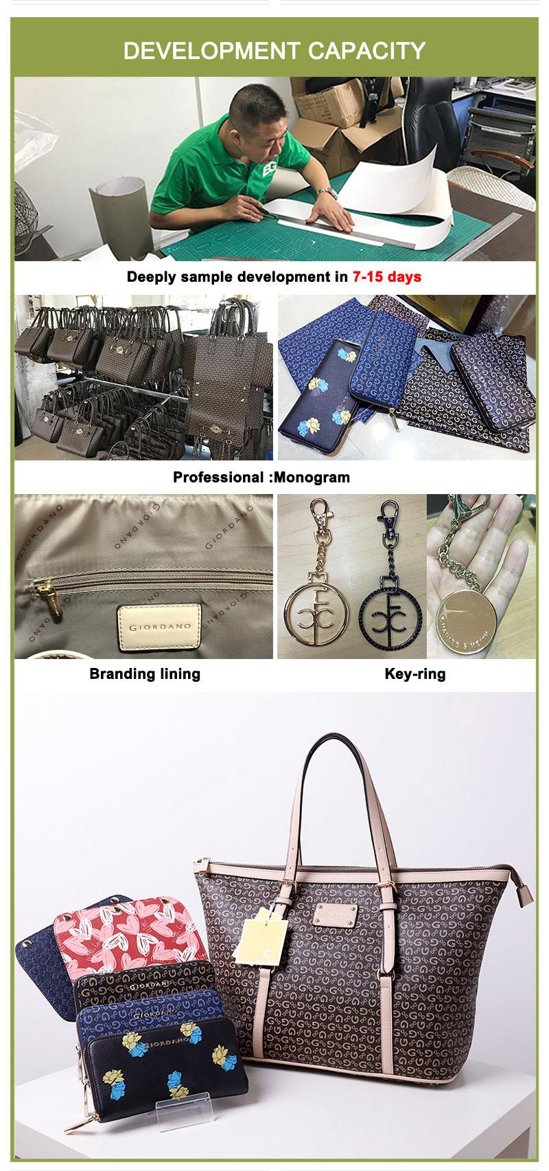 FT092 Genuine Leather Letter Keychain Fashion Key Chain Bag Decoration Wholesale Bulk Luxury Hand Handbag Purse Charm Accessory