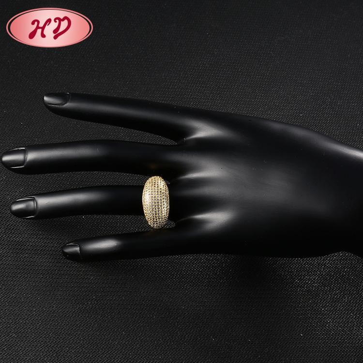 Fashion Women 18K Gold Plated Stainless Steel Silver Engagement Wedding Finger Rings Jewelry Design