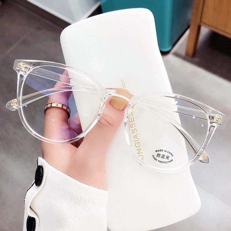 Upgrade Anti-Blu-Ray Glasses Big Frame Student Computer Work Use Anti-Fatigue Sunglasses