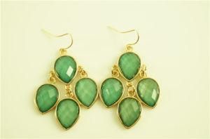 Alloy with Acrylic Stone Statement Earring