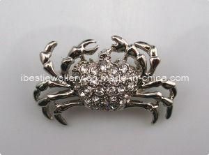 Fashion Jewelry-Crab Shaped Alloy Brooch