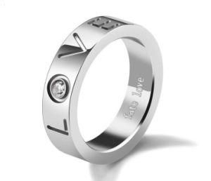 Fashion Diamond Love Ring for Couples