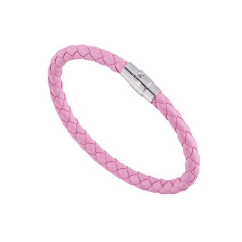 Fhot Sale Colorful Knitted Leather Bracelet