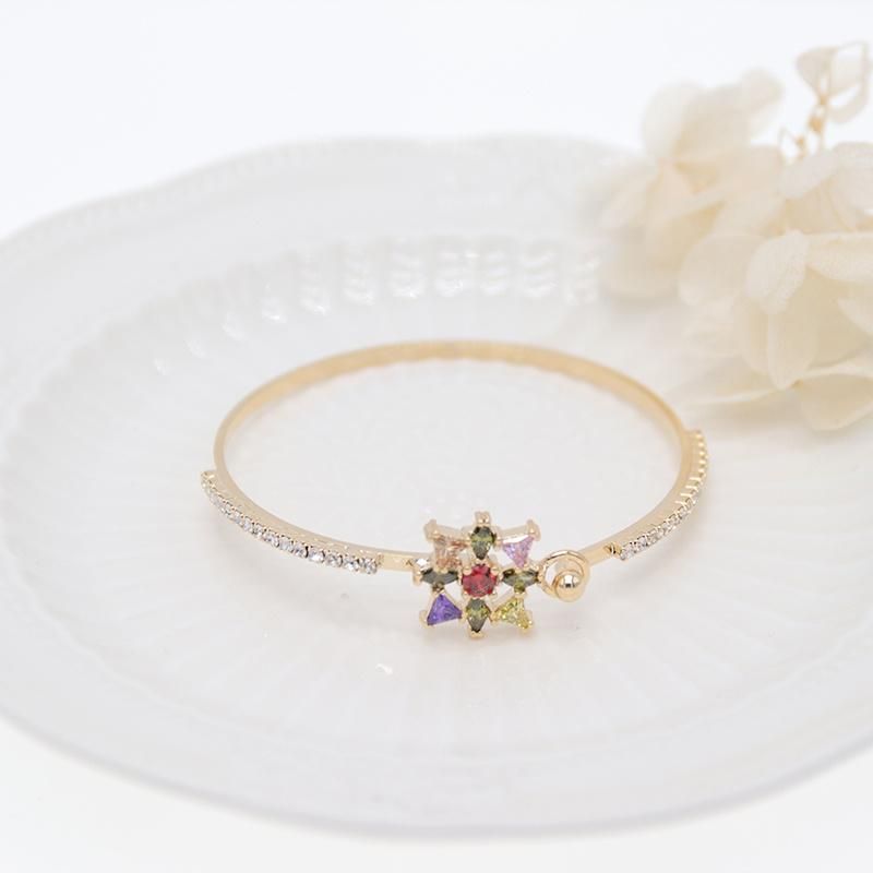 2022 Colorful Zircon Luxury Ladies Fashion Bracelet