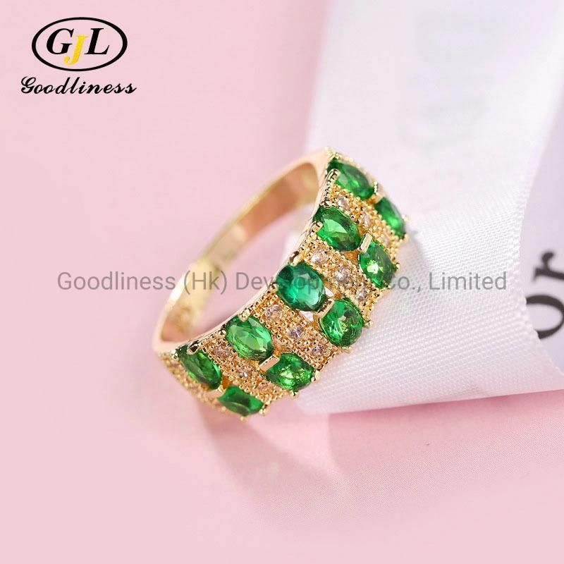 2021 Luxury Solid Gold Full Iced out Moissanite Diamond Rings