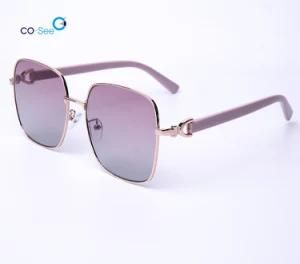 73231 2020 Fashion Designer High End Metal Shades Sunglasses for Women