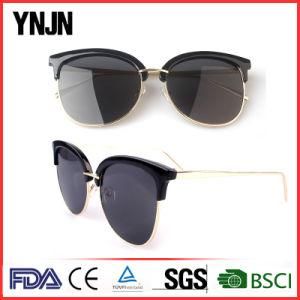 2017 High Fashion Unisex Half Frame Modern Sunglasses (YJ-F86779)