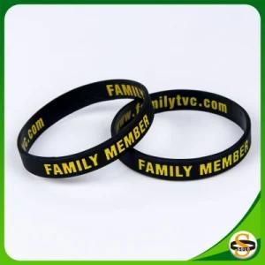 Cheap Price Custom Logo Silicone Bracelet for Free Gift