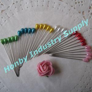 Fashion 55mm Teardrop Colored Pearl Head Pin for Decoration