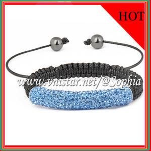 Fashion Beads Bracelet with Unique Blue Arc Beads