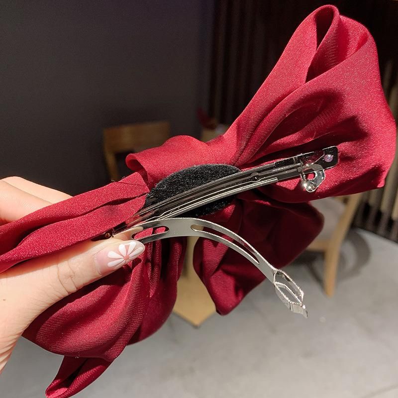 Lolit Red Big Bow Hairpin