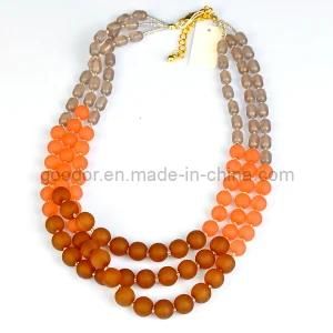 Beaded Necklace with Three Layers (GD-AC164-2)