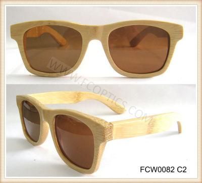 Real Handmade Bamboo Wooen Color Sunglasses