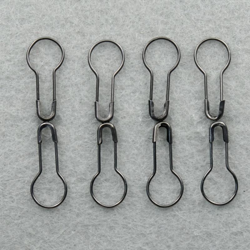 Gold Color Gourd Shape Pin 22mm Metal Safety Pin for Clothing