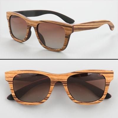 Wood Wooden Sunglasses with Mirror Lens New Top Model