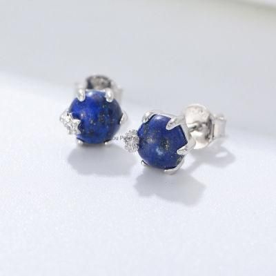 Fashion Accessories Jewelry 925 Sterling Silver Gemstone Earrings