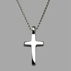 Fashion Jewelry Stainless Steel Christian Cross Necklace for Men