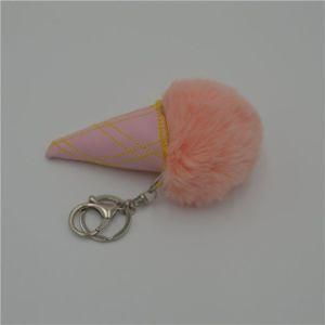 Flurry Keyring Fur Ball Keychain Faux Fur POM POM