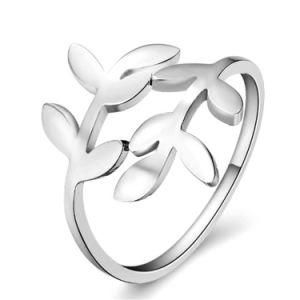 Elegant Plain Silver Jewelry Ring
