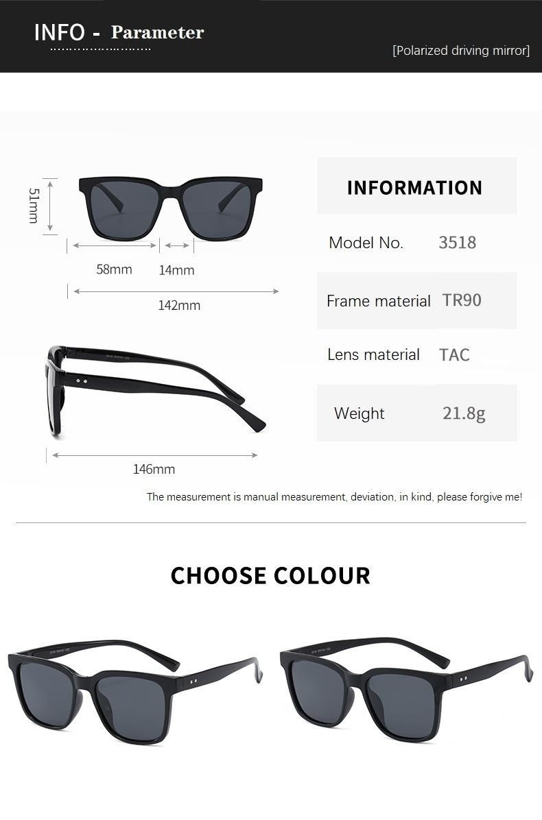 Wholesale out Door Sun Glasses Tr90 Men Sunglasses with Customer′s Logo