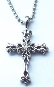 316L Stainless Steel Cross Pendant (PZ1022)