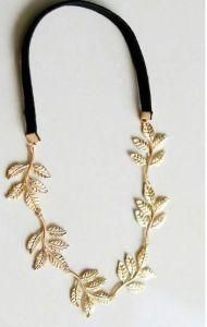 Retail Alloy Leaf Leaves Grecian Garland Forehead Head Hair Metal Band Headband Gold Olive Branch Accessory