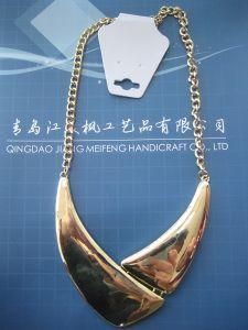Factory Direct Sales! 2014 Designer Jewelry Hot Selling Elegant Metal Pendant Necklace
