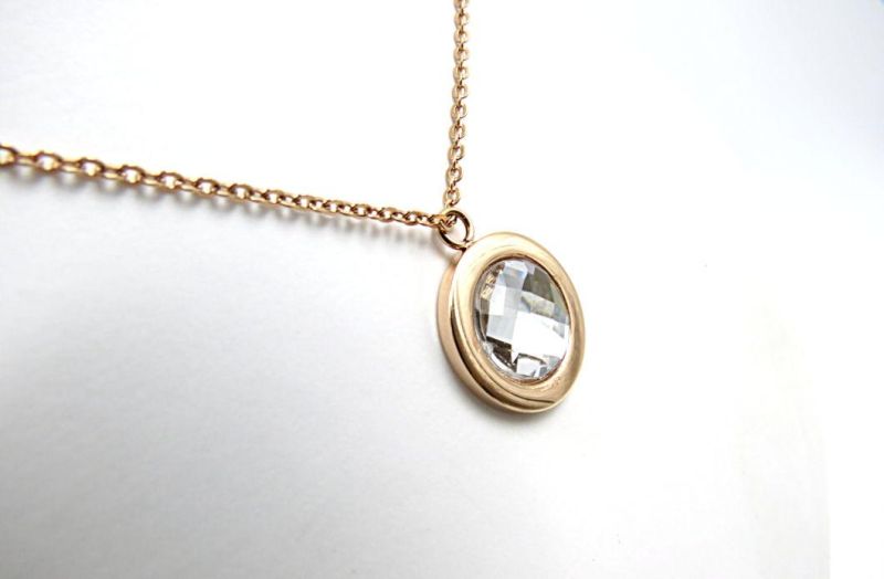 Jewellery Metal Pendant with White Glass Ball Inserted