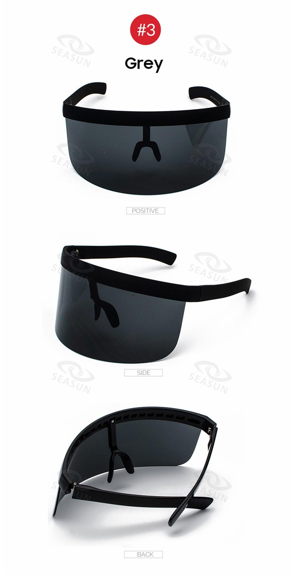 High Quality Fashionable PC Leg Gray Rectangular Shape Frame Metal Hinge Custom Logo Cap Sunglasses