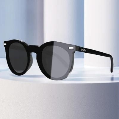 Hot Sale Custom Logo Wholesale Polarized Windproof Sunglasses Women Pink Oversized One Piece Lens