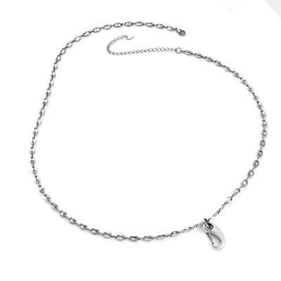 New Design Jewellery Custom Silver Color Necklace Fashion Jewelry with Pendant