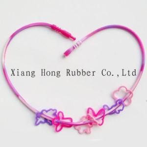 Silicone Necklace With Rings