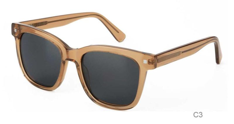 Vintage Classic Acetate Handmade Italy Design Glasses Branded Sunglasses
