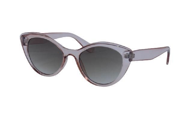 Women′ S Plastic Small Vintage Inspired Slim Cat Eye Frame Sunglasses