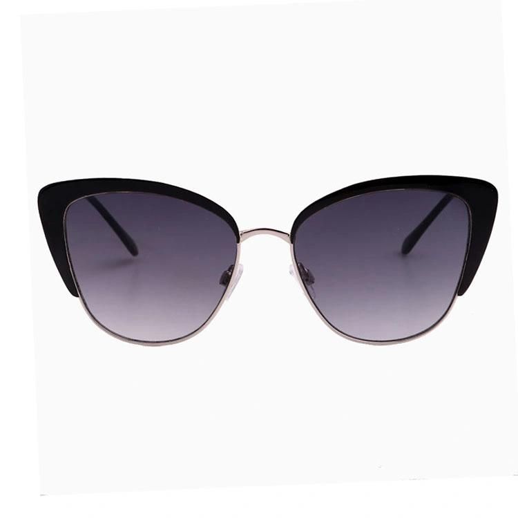 2019 Newly Fashionable Cat Eye Metal Sunglasses