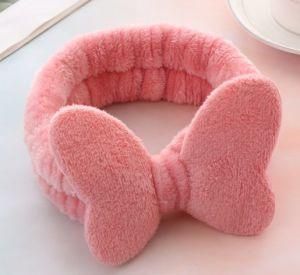 Soft SPA Headband Women Fleece Headband Make up Hair Band