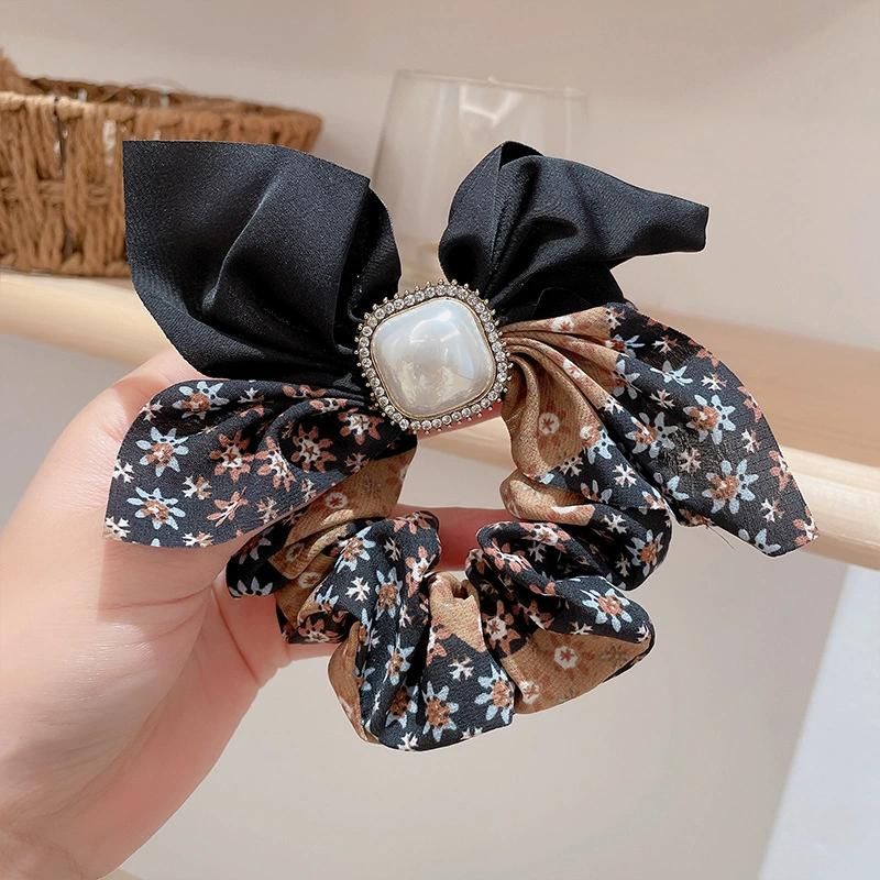 Fashion Jewelry Large Sausage Bowknot Hairband Hairrope