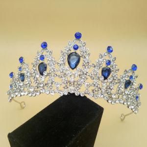 New Style Tiaras Bride Handmade Hair Ornaments Alloy Crown